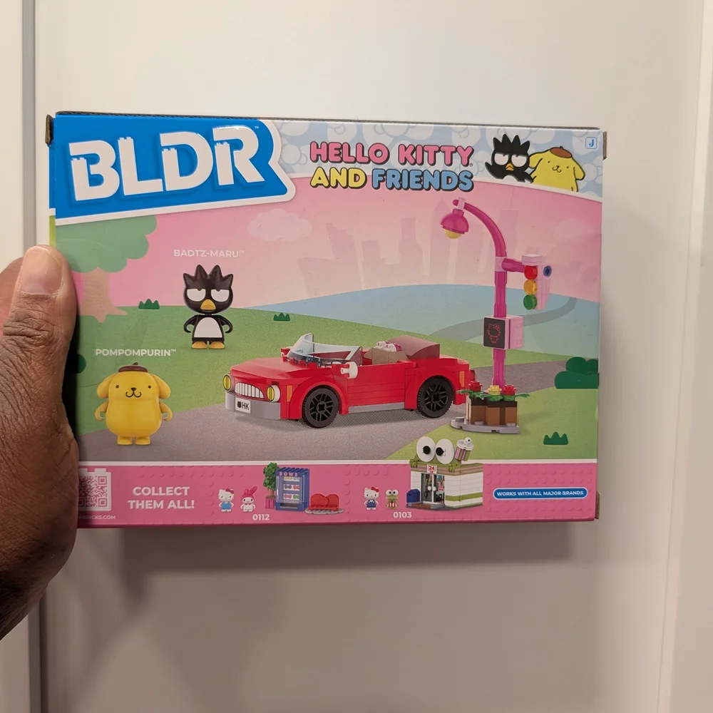Hello Kitty and Friends Red Toy Car Set